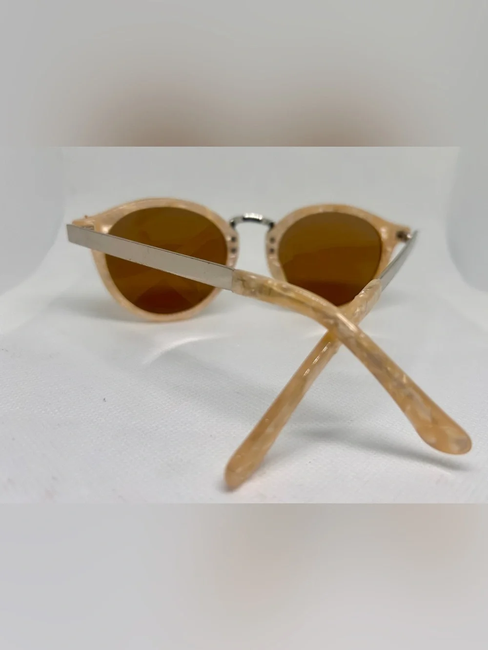 Alchemy Madewell Cream Marble Sunglass